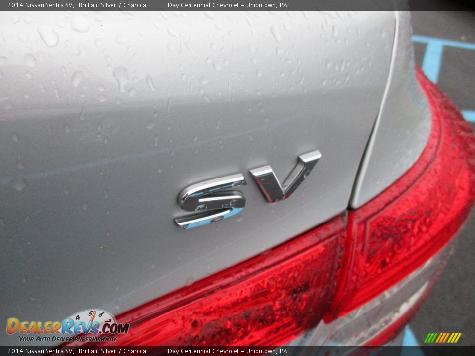 2014 Nissan Sentra SV Brilliant Silver / Charcoal Photo #7