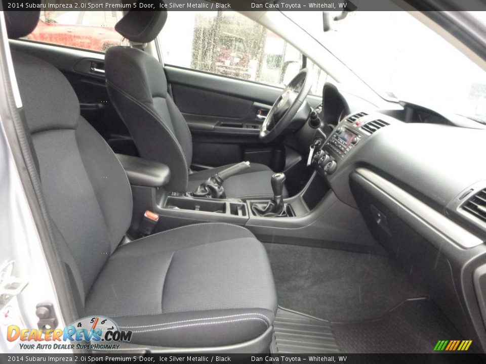 2014 Subaru Impreza 2.0i Sport Premium 5 Door Ice Silver Metallic / Black Photo #4