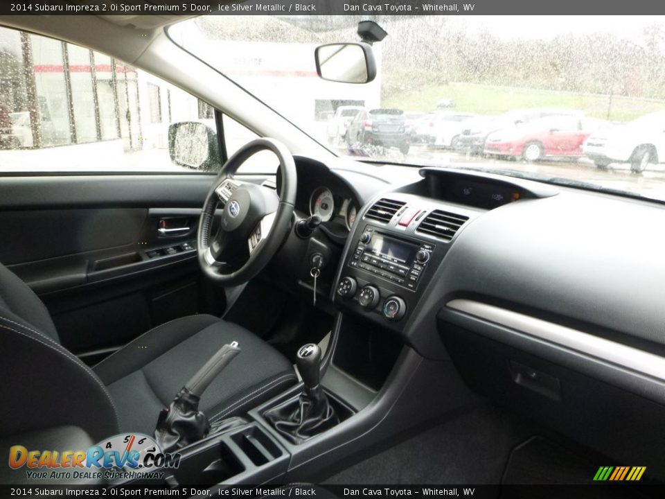 2014 Subaru Impreza 2.0i Sport Premium 5 Door Ice Silver Metallic / Black Photo #5