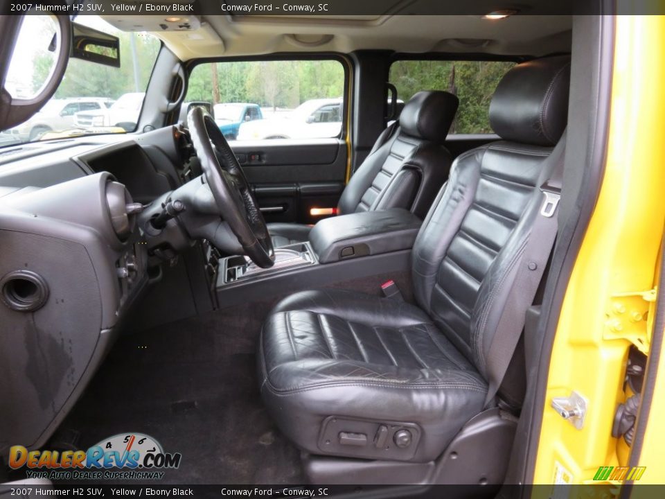 Front Seat of 2007 Hummer H2 SUV Photo #12