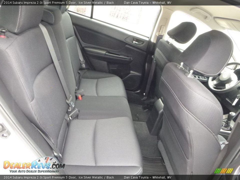 2014 Subaru Impreza 2.0i Sport Premium 5 Door Ice Silver Metallic / Black Photo #6