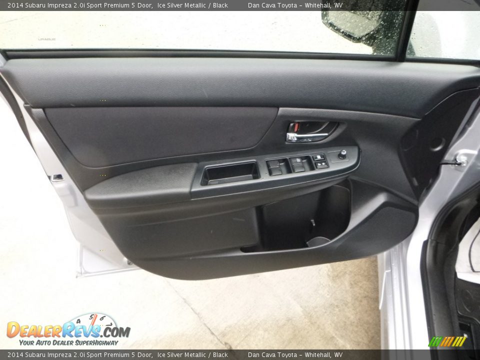 2014 Subaru Impreza 2.0i Sport Premium 5 Door Ice Silver Metallic / Black Photo #14
