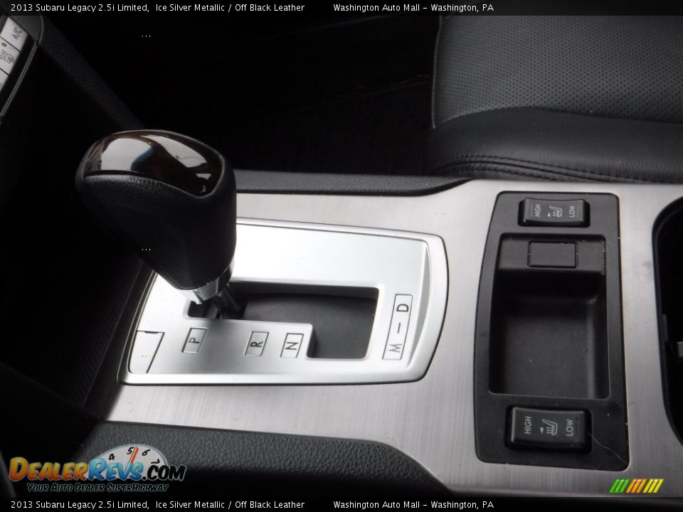 2013 Subaru Legacy 2.5i Limited Ice Silver Metallic / Off Black Leather Photo #19