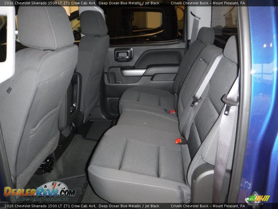 2016 Chevrolet Silverado 1500 LT Z71 Crew Cab 4x4 Deep Ocean Blue Metallic / Jet Black Photo #18