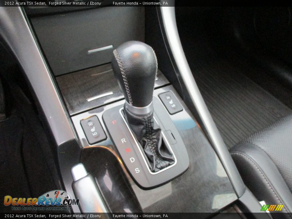2012 Acura TSX Sedan Forged Silver Metallic / Ebony Photo #12