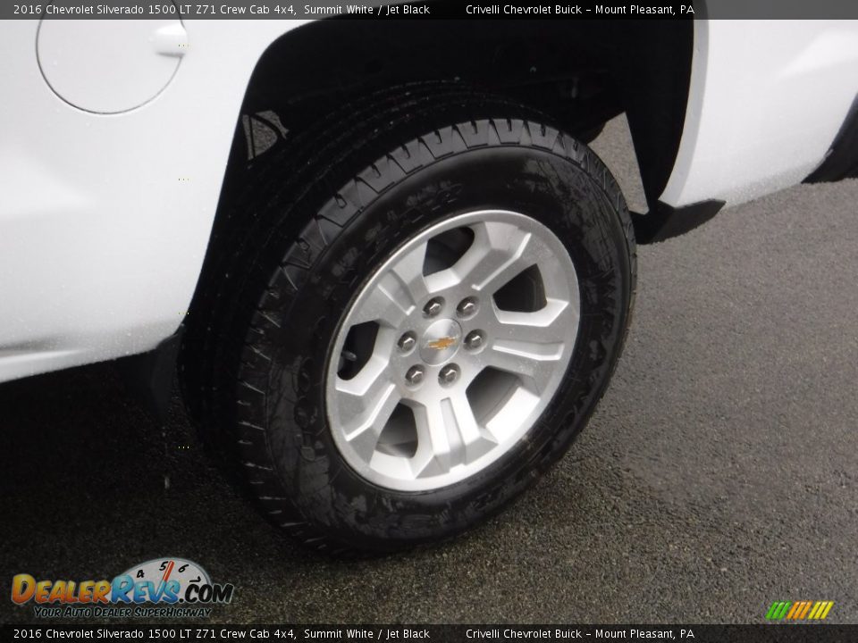 2016 Chevrolet Silverado 1500 LT Z71 Crew Cab 4x4 Wheel Photo #3