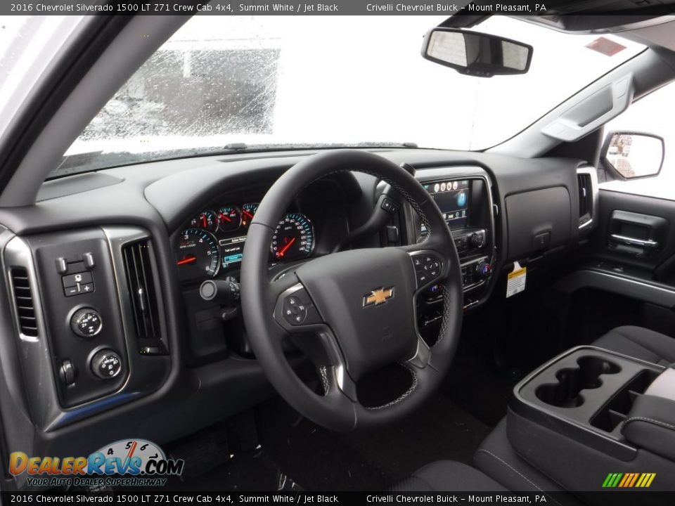 2016 Chevrolet Silverado 1500 LT Z71 Crew Cab 4x4 Summit White / Jet Black Photo #10