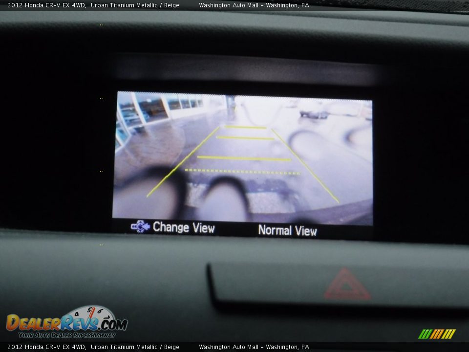 2012 Honda CR-V EX 4WD Urban Titanium Metallic / Beige Photo #14