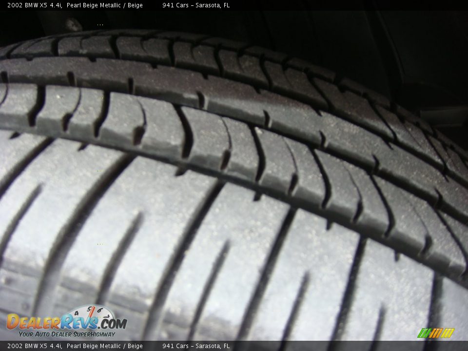 2002 BMW X5 4.4i Pearl Beige Metallic / Beige Photo #25