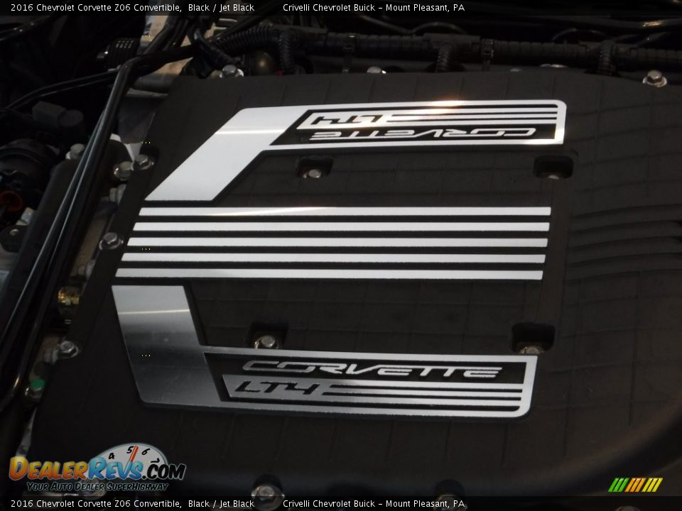 2016 Chevrolet Corvette Z06 Convertible 6.2 Liter Supercharged DI OHV 16-Valve VVT V8 Engine Photo #13