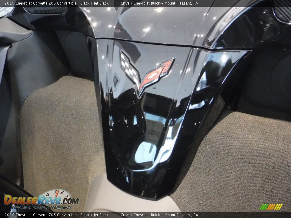 2016 Chevrolet Corvette Z06 Convertible Black / Jet Black Photo #17