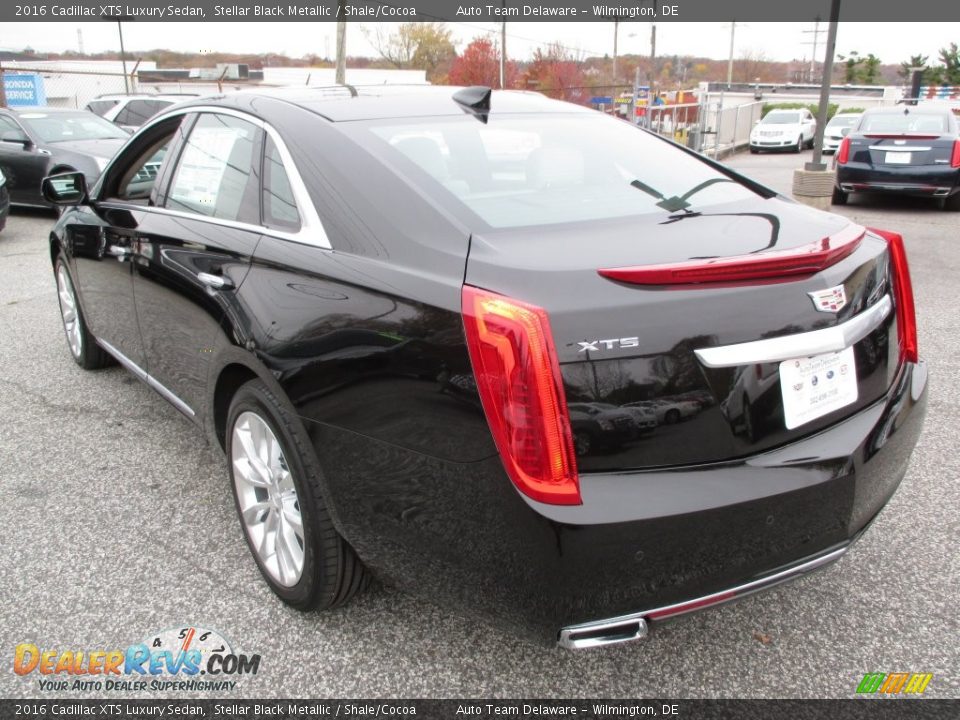 2016 Cadillac XTS Luxury Sedan Stellar Black Metallic / Shale/Cocoa Photo #3