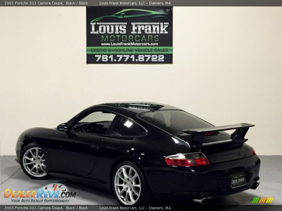 2003 Porsche 911 Carrera Coupe Black / Black Photo #3