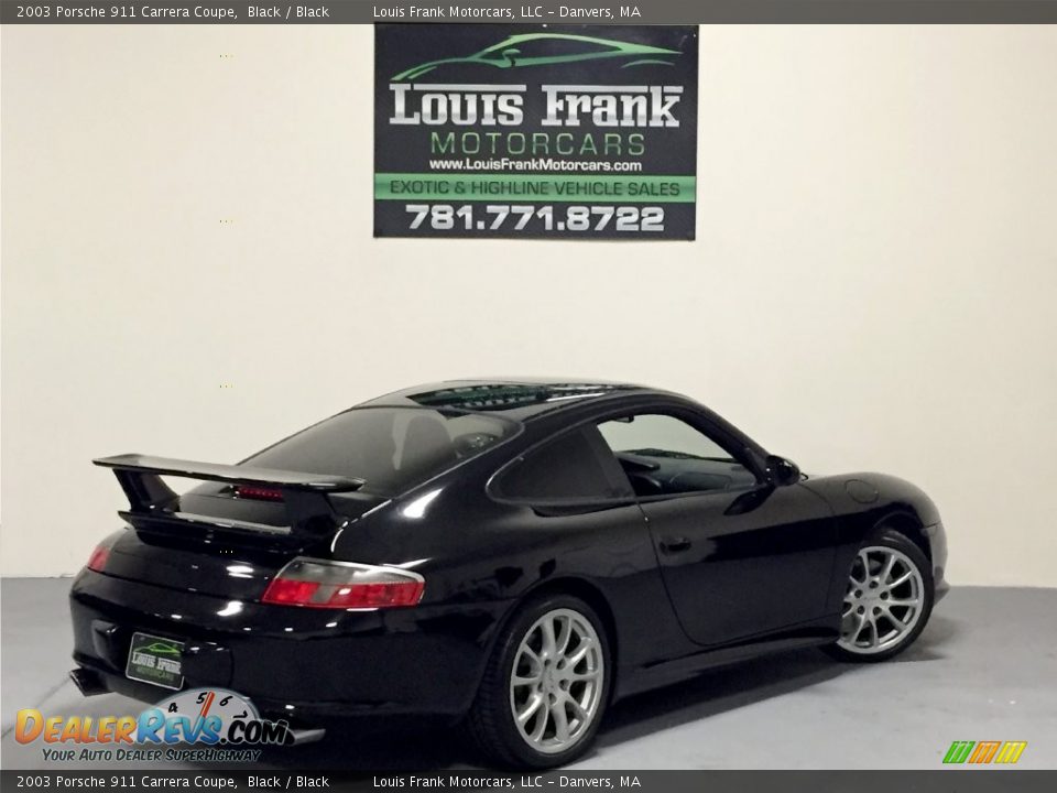 2003 Porsche 911 Carrera Coupe Black / Black Photo #5