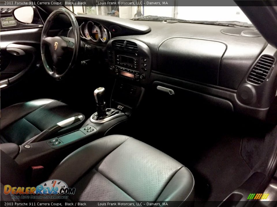 2003 Porsche 911 Carrera Coupe Black / Black Photo #10