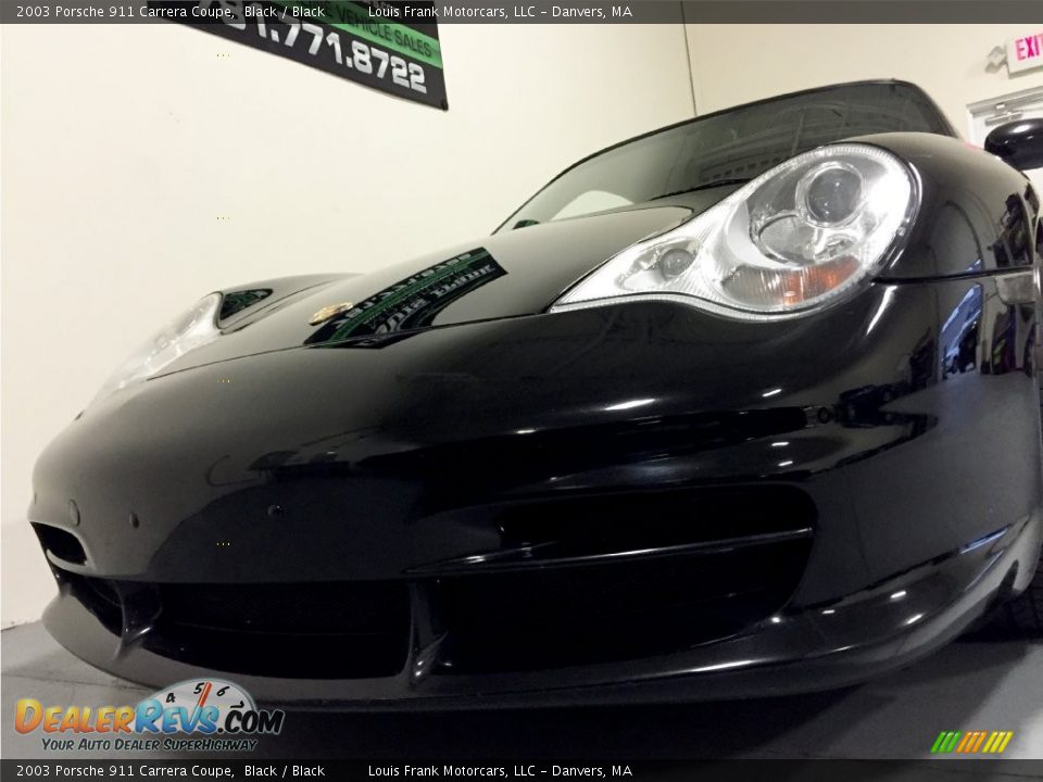 2003 Porsche 911 Carrera Coupe Black / Black Photo #21