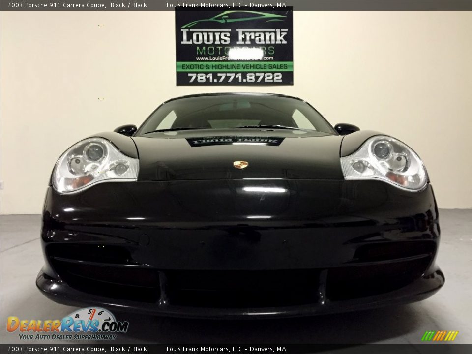 2003 Porsche 911 Carrera Coupe Black / Black Photo #22