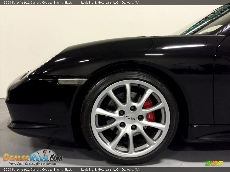 2003 Porsche 911 Carrera Coupe Black / Black Photo #27