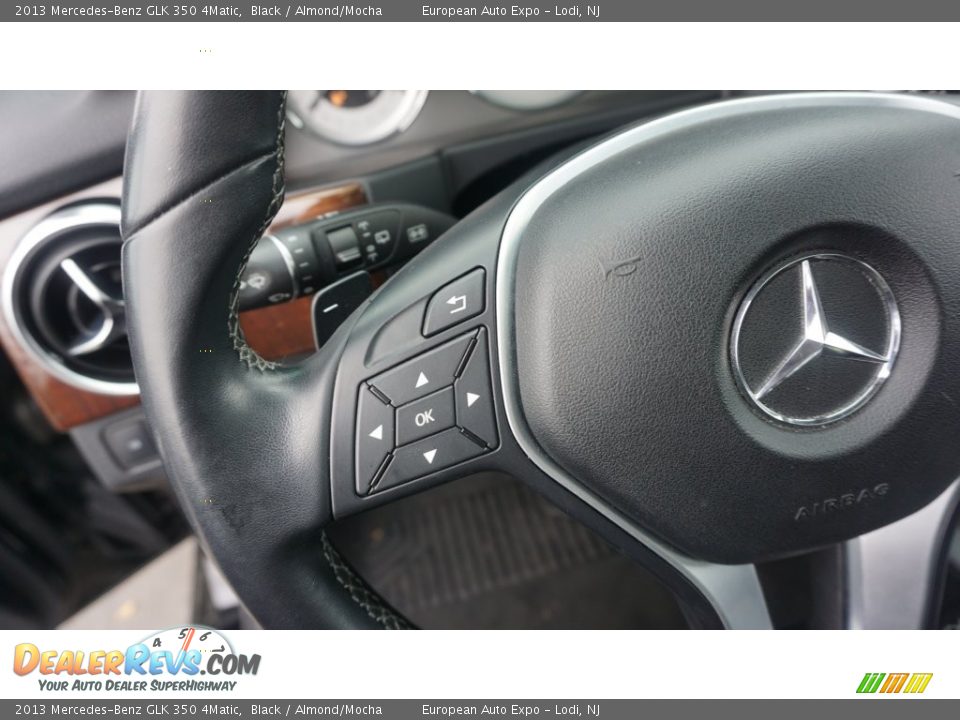 2013 Mercedes-Benz GLK 350 4Matic Black / Almond/Mocha Photo #21
