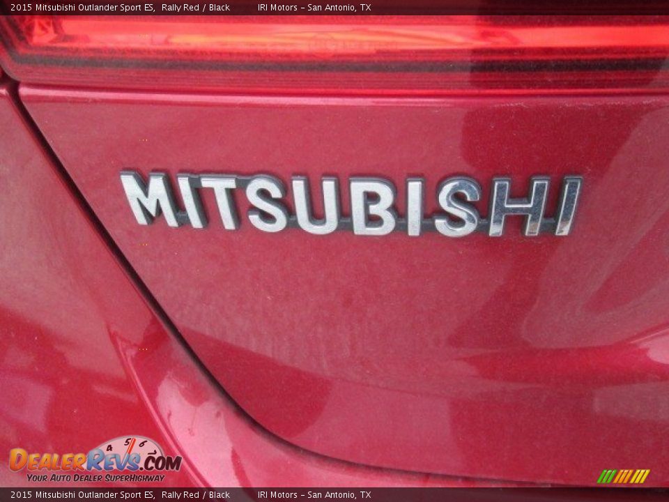 2015 Mitsubishi Outlander Sport ES Rally Red / Black Photo #11