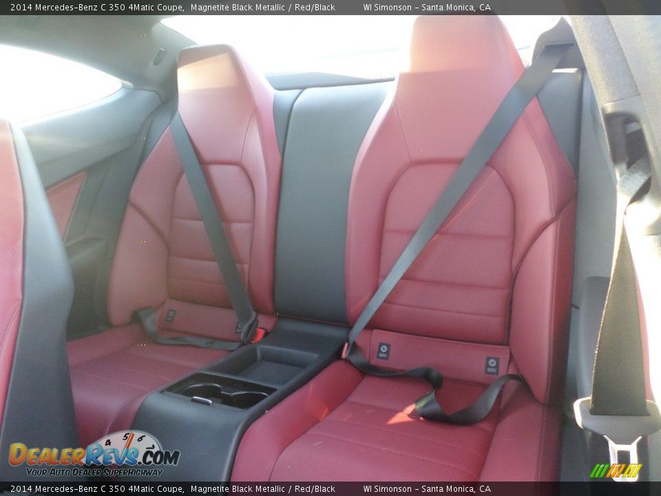 Rear Seat of 2014 Mercedes-Benz C 350 4Matic Coupe Photo #20