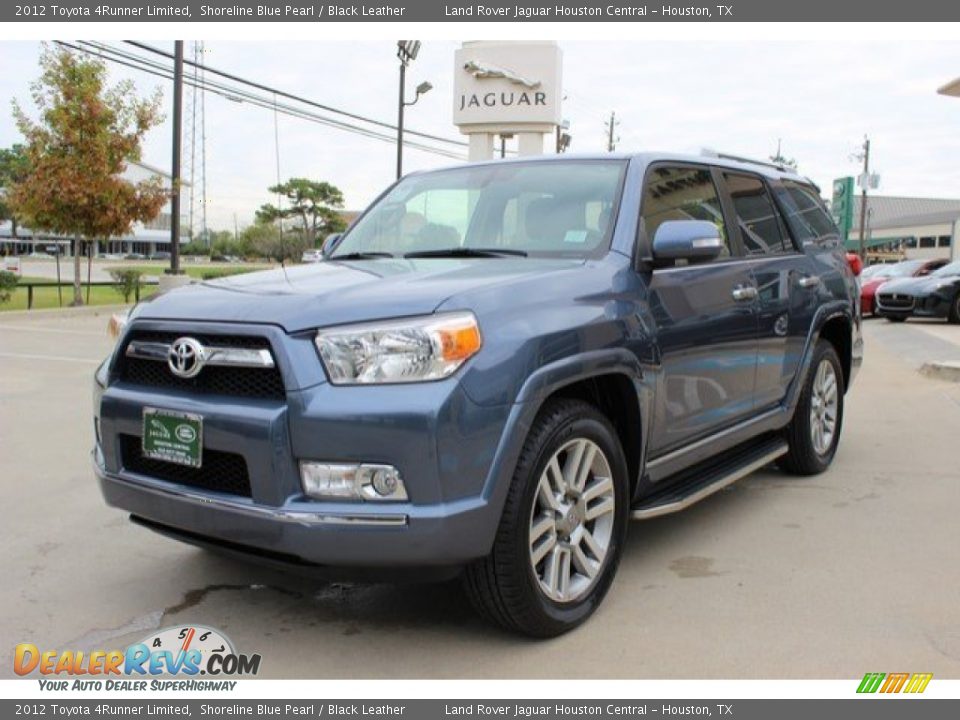 2012 Toyota 4Runner Limited Shoreline Blue Pearl / Black Leather Photo #7