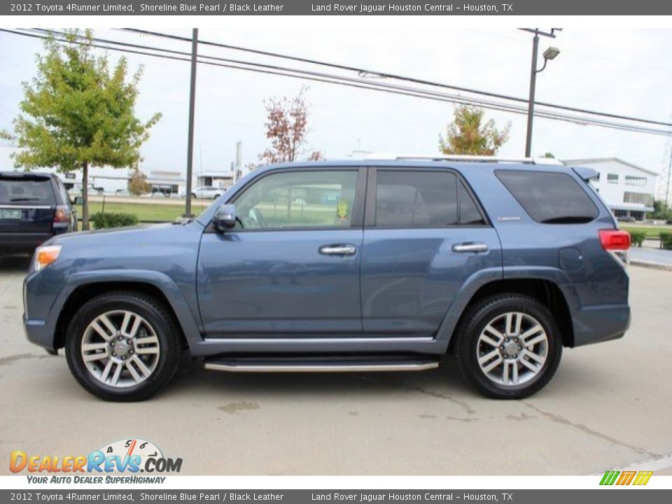 2012 Toyota 4Runner Limited Shoreline Blue Pearl / Black Leather Photo #8