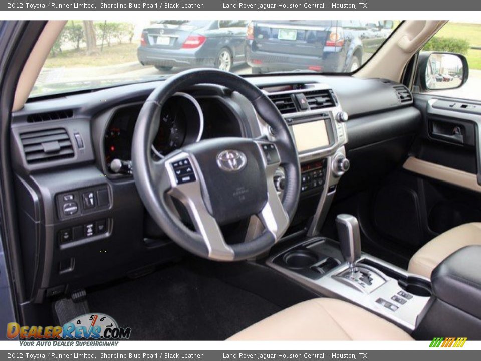 2012 Toyota 4Runner Limited Shoreline Blue Pearl / Black Leather Photo #13