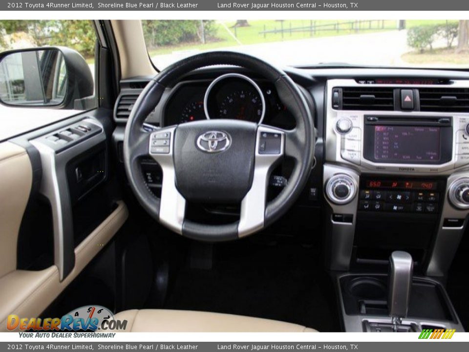 2012 Toyota 4Runner Limited Shoreline Blue Pearl / Black Leather Photo #15