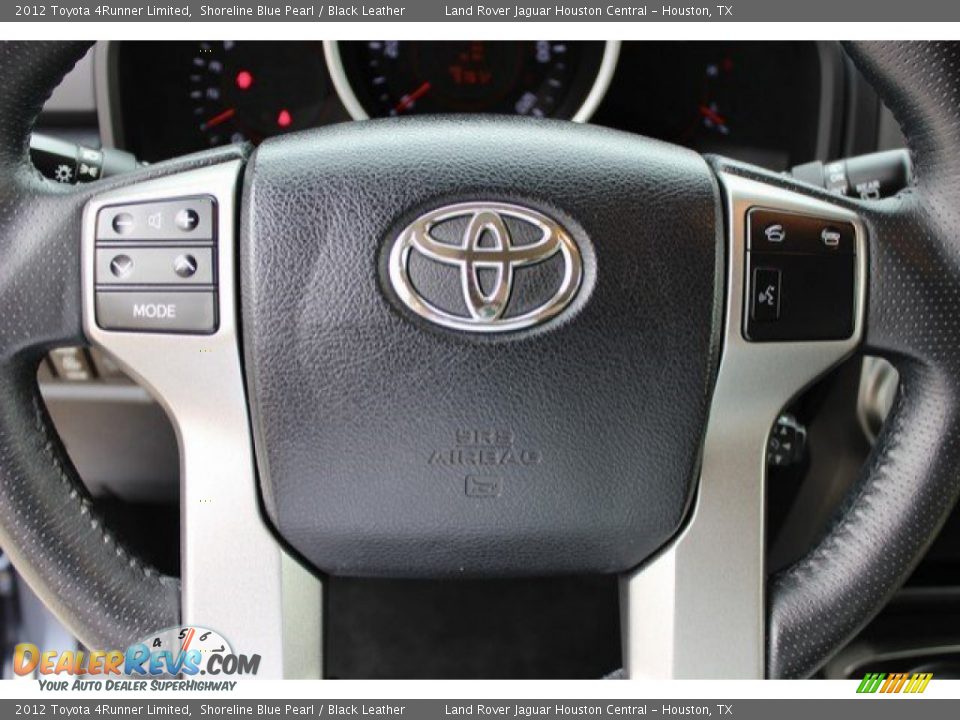 2012 Toyota 4Runner Limited Shoreline Blue Pearl / Black Leather Photo #16