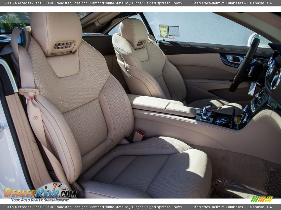 Front Seat of 2016 Mercedes-Benz SL 400 Roadster Photo #7