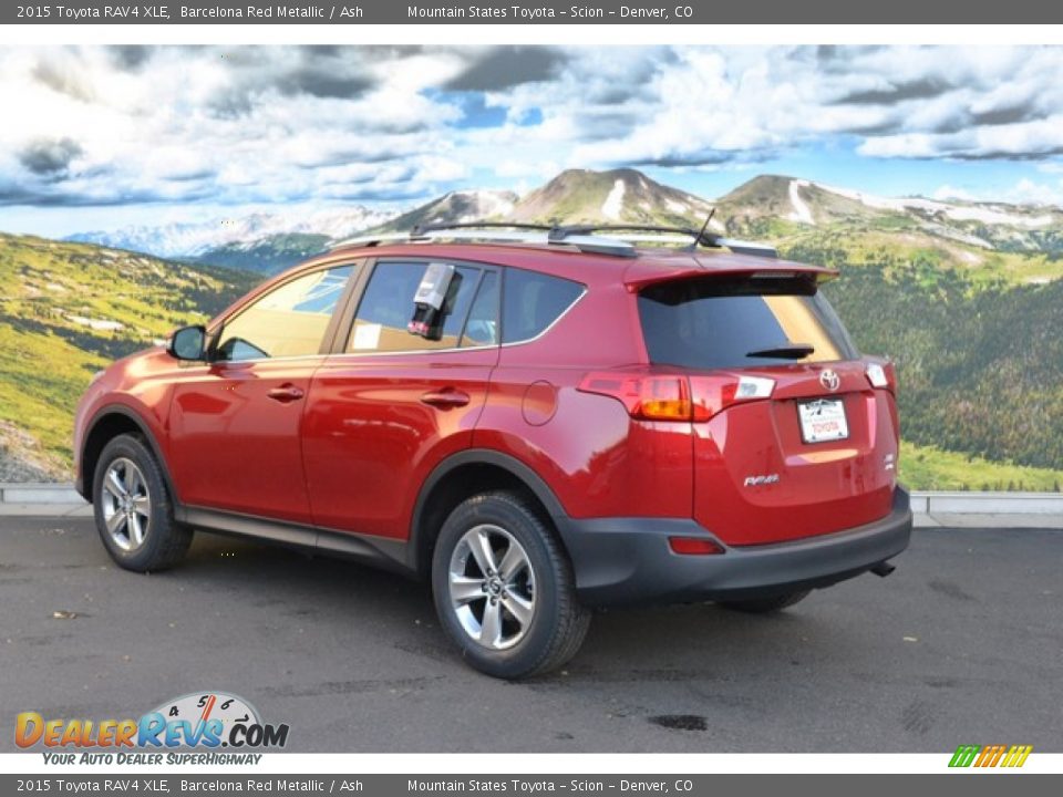 2015 Toyota RAV4 XLE Barcelona Red Metallic / Ash Photo #3