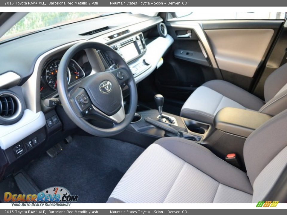 2015 Toyota RAV4 XLE Barcelona Red Metallic / Ash Photo #5