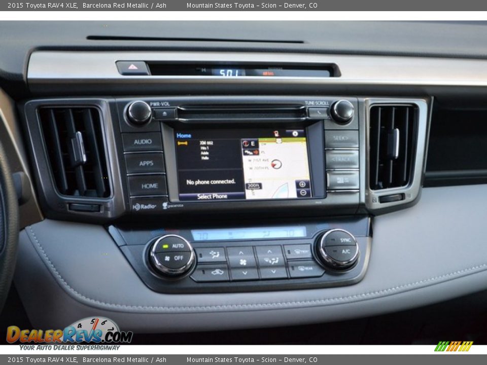 2015 Toyota RAV4 XLE Barcelona Red Metallic / Ash Photo #6