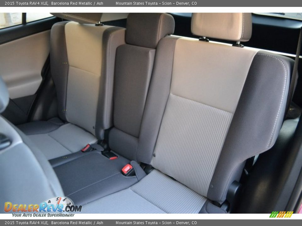 2015 Toyota RAV4 XLE Barcelona Red Metallic / Ash Photo #7