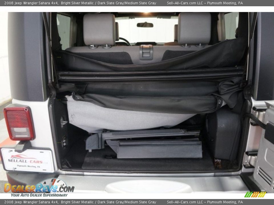2008 Jeep Wrangler Sahara 4x4 Bright Silver Metallic / Dark Slate Gray/Medium Slate Gray Photo #19