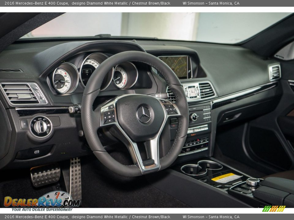 2016 Mercedes-Benz E 400 Coupe designo Diamond White Metallic / Chestnut Brown/Black Photo #6