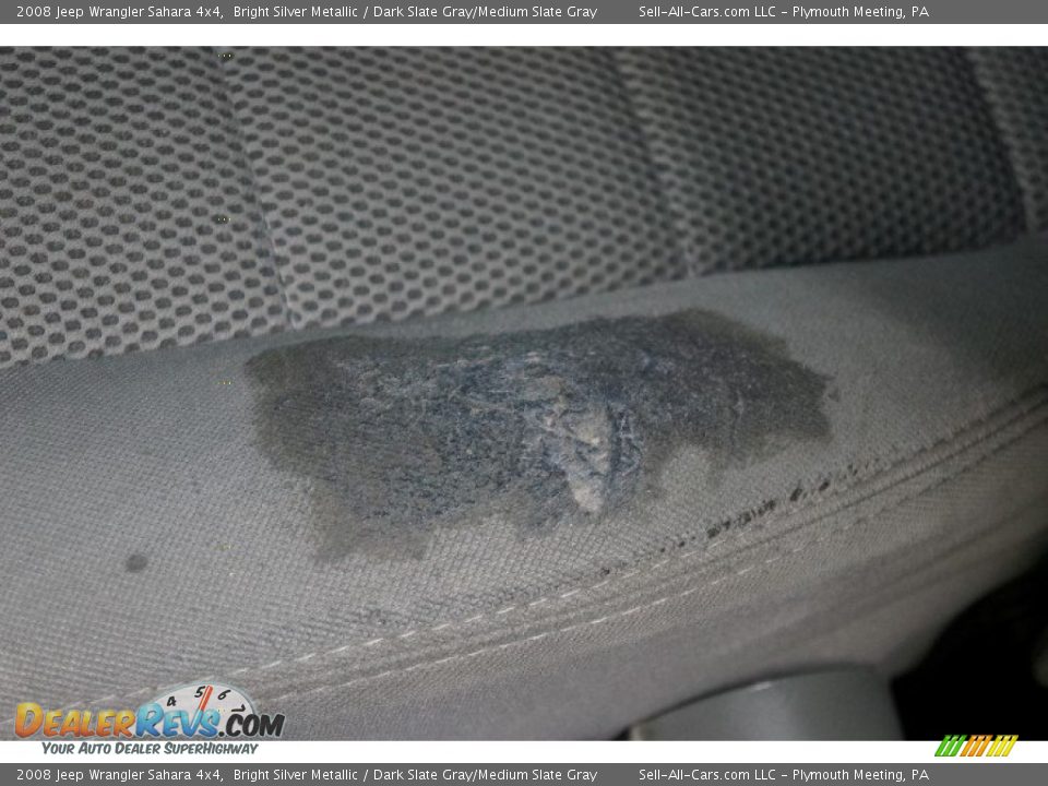 2008 Jeep Wrangler Sahara 4x4 Bright Silver Metallic / Dark Slate Gray/Medium Slate Gray Photo #23