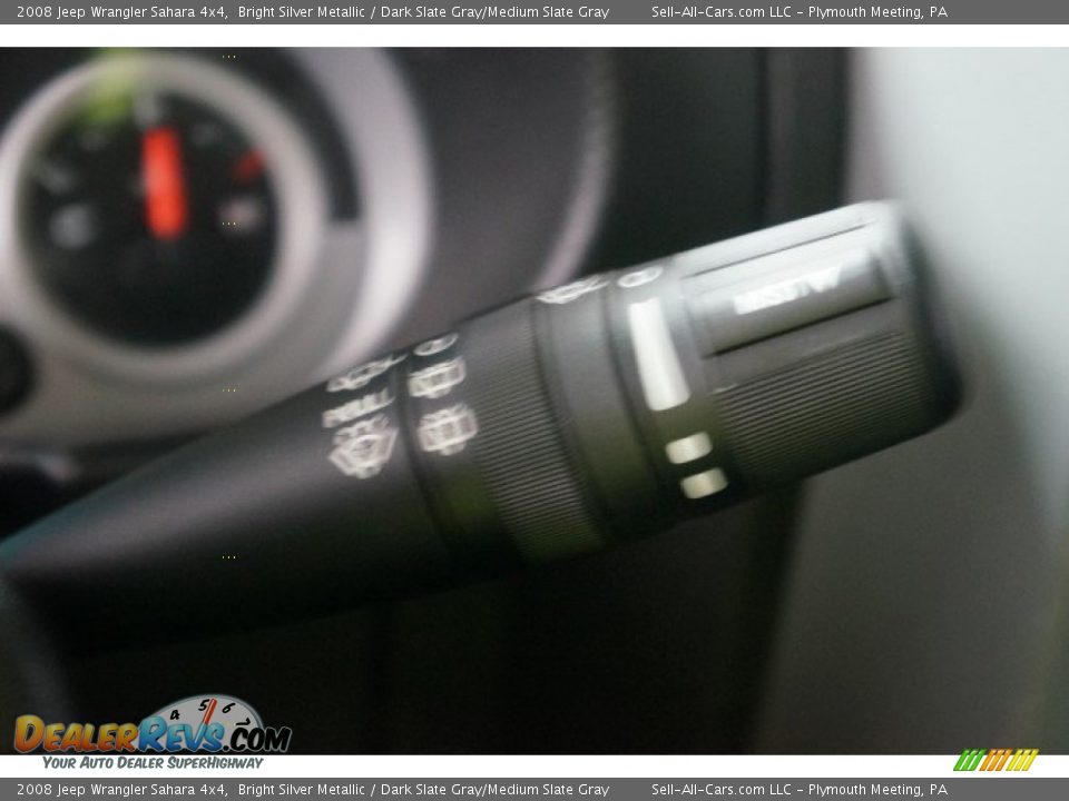 2008 Jeep Wrangler Sahara 4x4 Bright Silver Metallic / Dark Slate Gray/Medium Slate Gray Photo #29