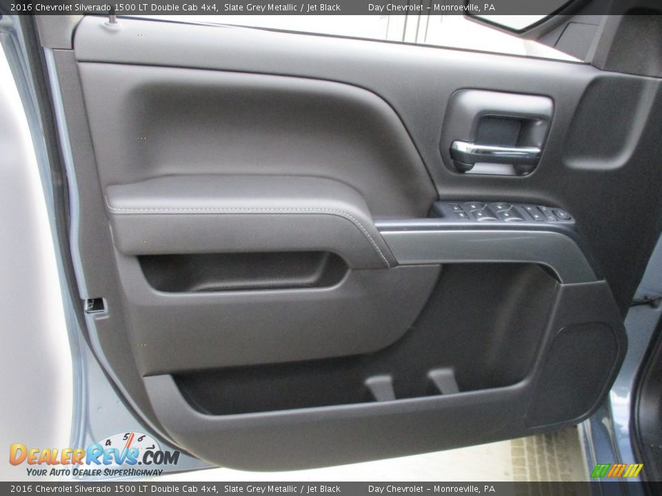 2016 Chevrolet Silverado 1500 LT Double Cab 4x4 Slate Grey Metallic / Jet Black Photo #10
