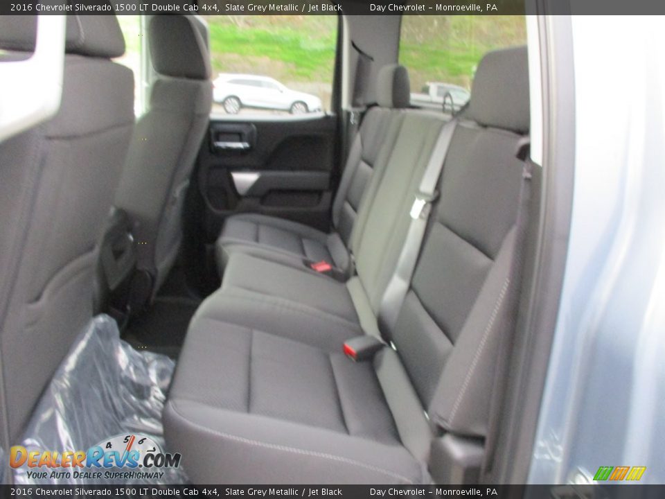 2016 Chevrolet Silverado 1500 LT Double Cab 4x4 Slate Grey Metallic / Jet Black Photo #12