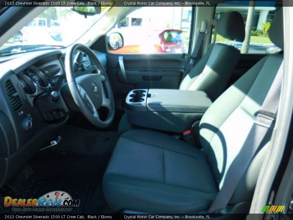2013 Chevrolet Silverado 1500 LT Crew Cab Black / Ebony Photo #4