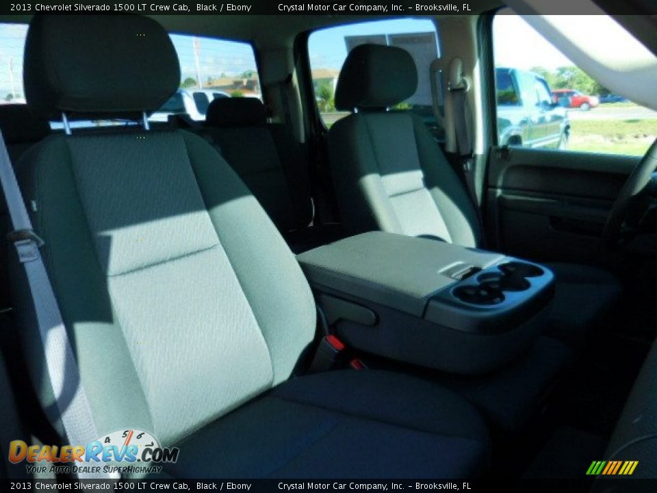 2013 Chevrolet Silverado 1500 LT Crew Cab Black / Ebony Photo #12