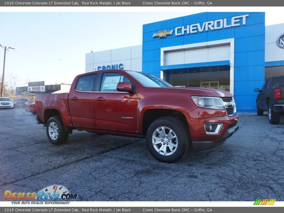 2016 Chevrolet Colorado LT Extended Cab Red Rock Metallic / Jet Black Photo #1