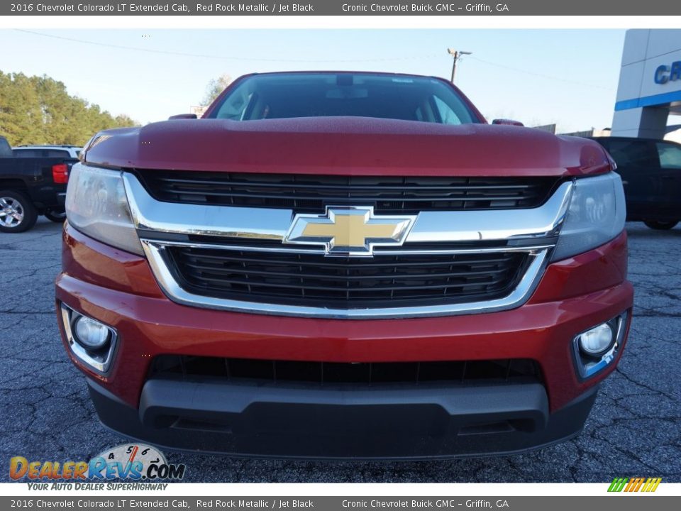 2016 Chevrolet Colorado LT Extended Cab Red Rock Metallic / Jet Black Photo #2