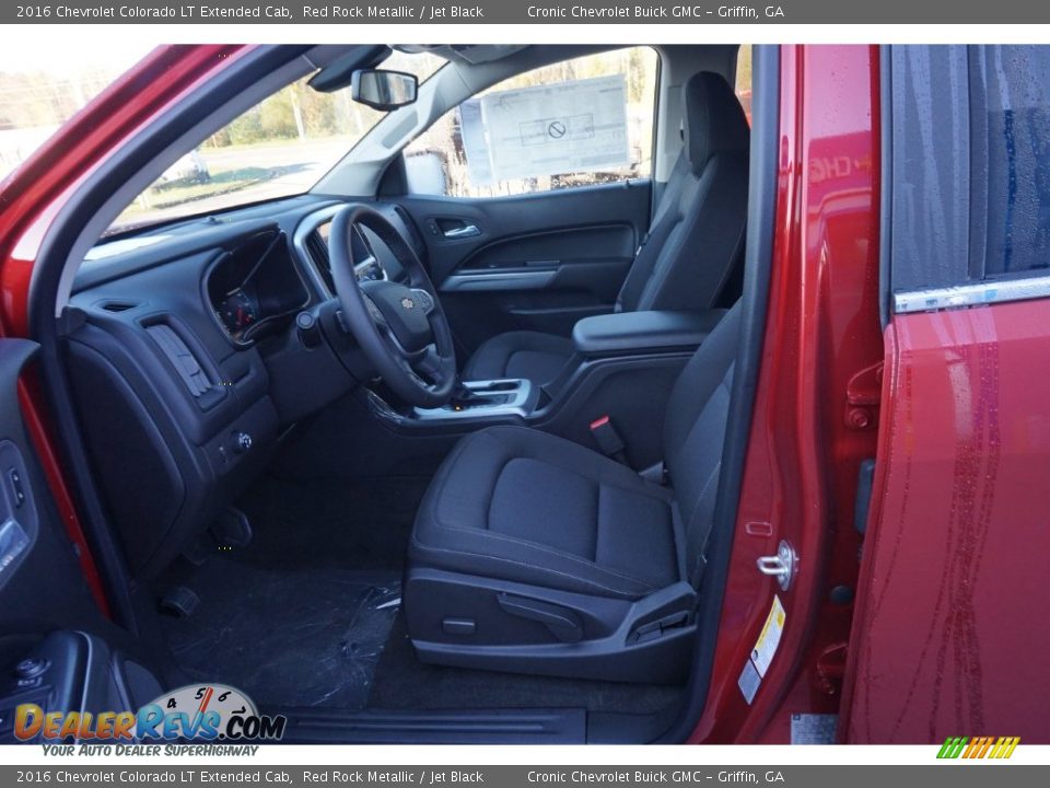 2016 Chevrolet Colorado LT Extended Cab Red Rock Metallic / Jet Black Photo #9