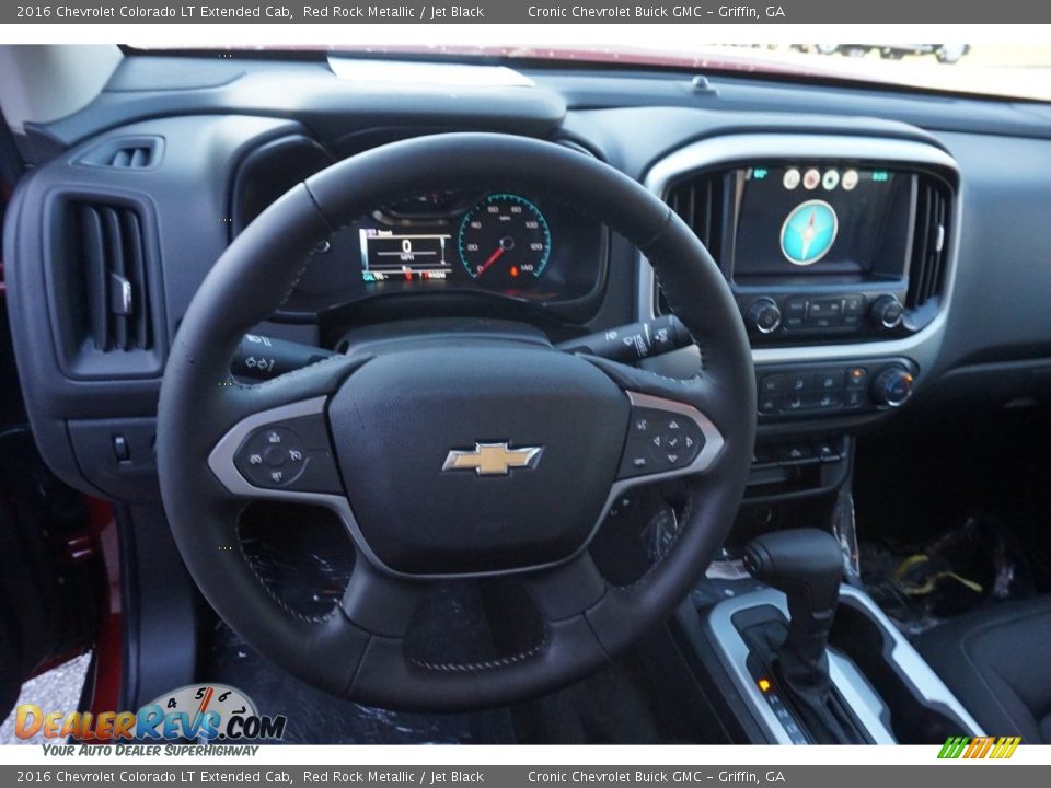 2016 Chevrolet Colorado LT Extended Cab Red Rock Metallic / Jet Black Photo #10