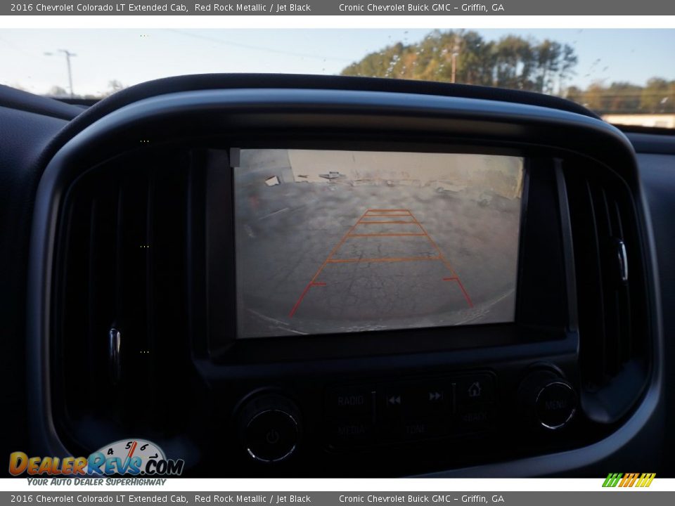 2016 Chevrolet Colorado LT Extended Cab Red Rock Metallic / Jet Black Photo #15