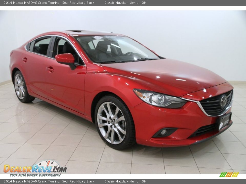 2014 Mazda MAZDA6 Grand Touring Soul Red Mica / Black Photo #1