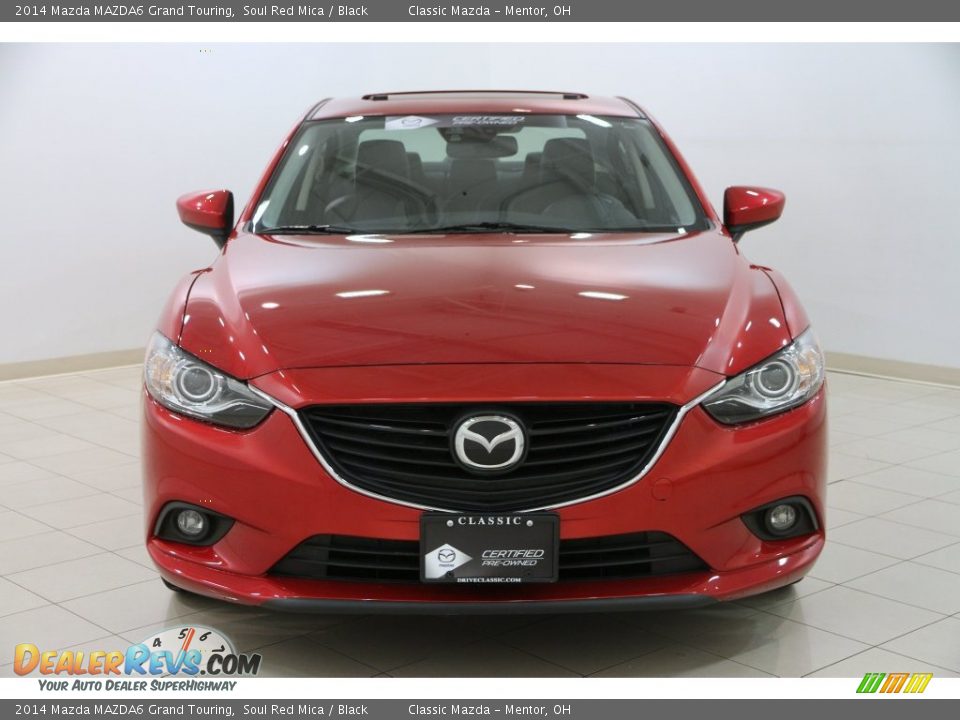 2014 Mazda MAZDA6 Grand Touring Soul Red Mica / Black Photo #2